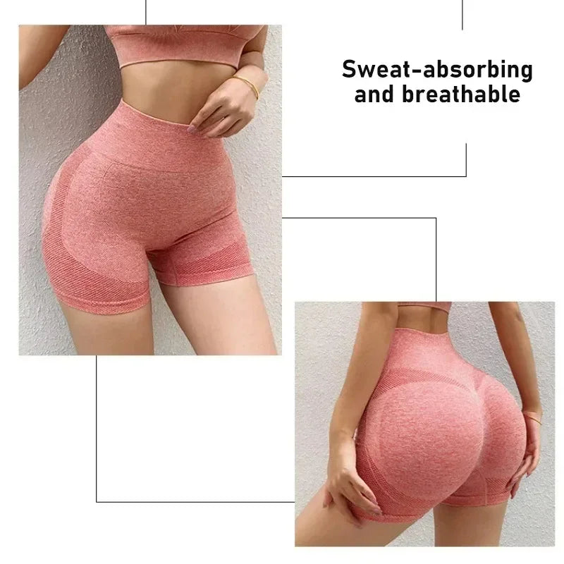 Shorts Yoga Cintura Alta Mujer | Levanta Glúteos Fitness