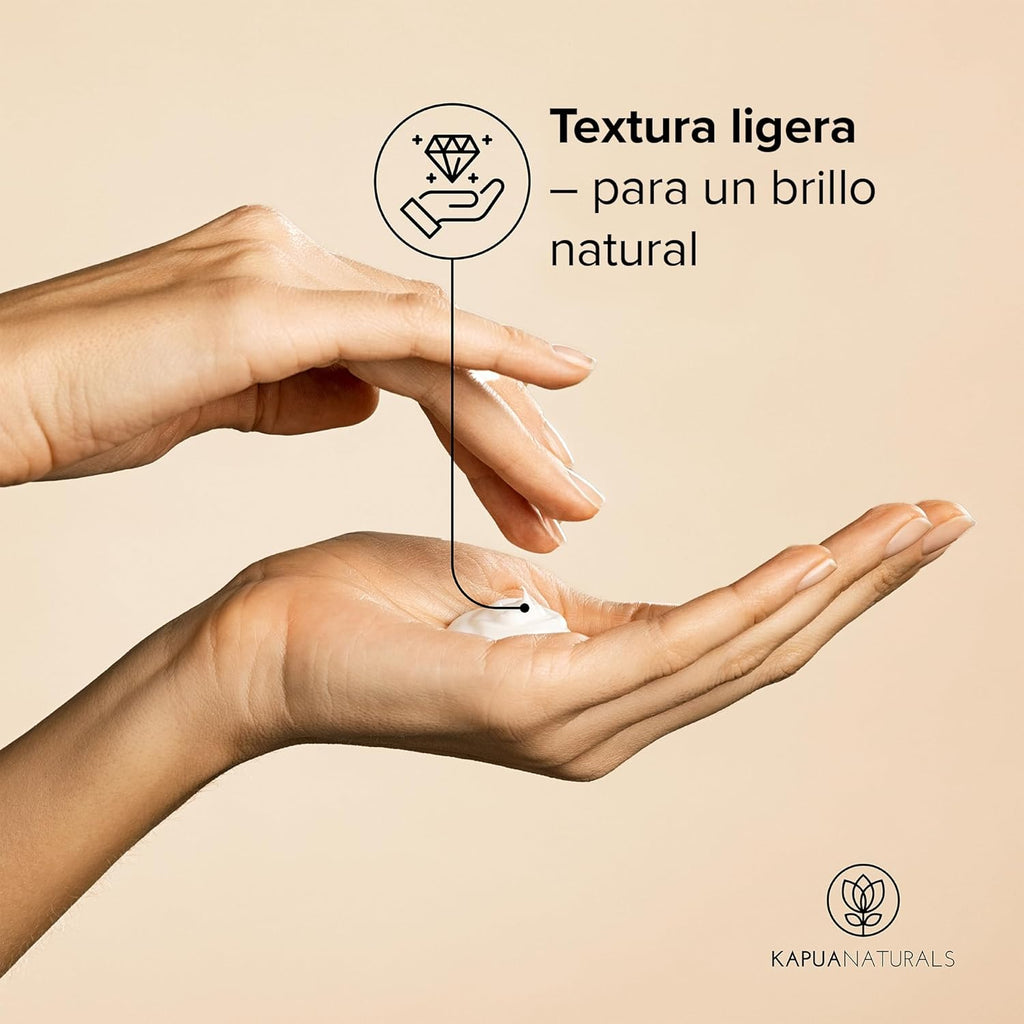 Crema Facial De Acido Hialuronico • 100Ml • Crema Hidratante Facial • ORGÁNICA & VEGANO • Cosmética Natural Y Sostenible • Con Aloe Vera •Crema Hidratante Antiedad Para Hombres Y Mujeres