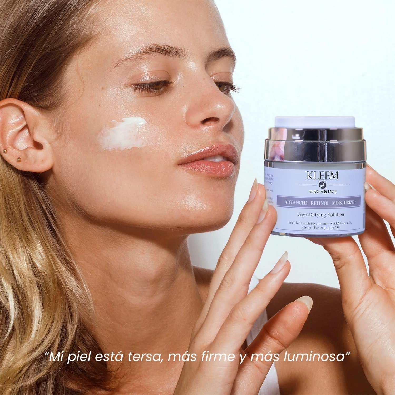 Crema Hidratante Facial Mujer Y Hombres Con Retinol, Ácido Hialurónico Y Vitamina E– Crema Antiarrugas Mujer Para Reducir Arrugas, Líneas Finas Y Manchas Oscuras – Antiedad Facial Crema De Noche -50Ml